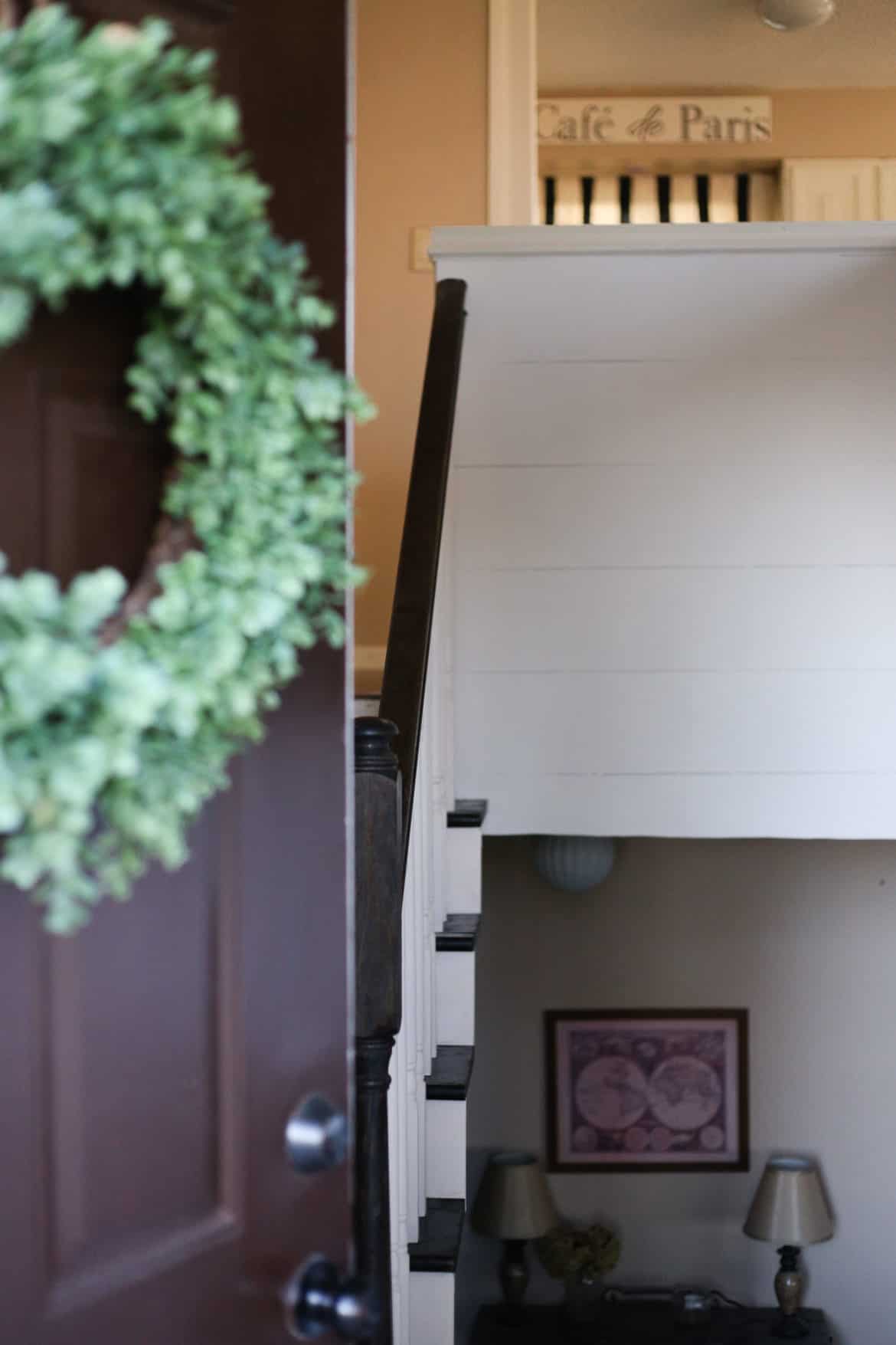 A Shiplap Split Level Entryway Update - MY CHIC OBSESSION