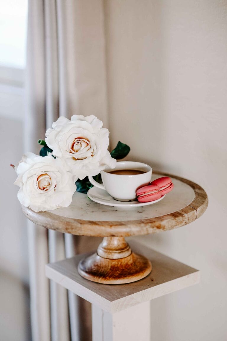 coffee and roses