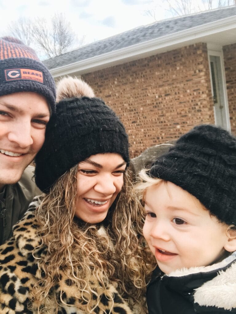 family of 3 closing on second home