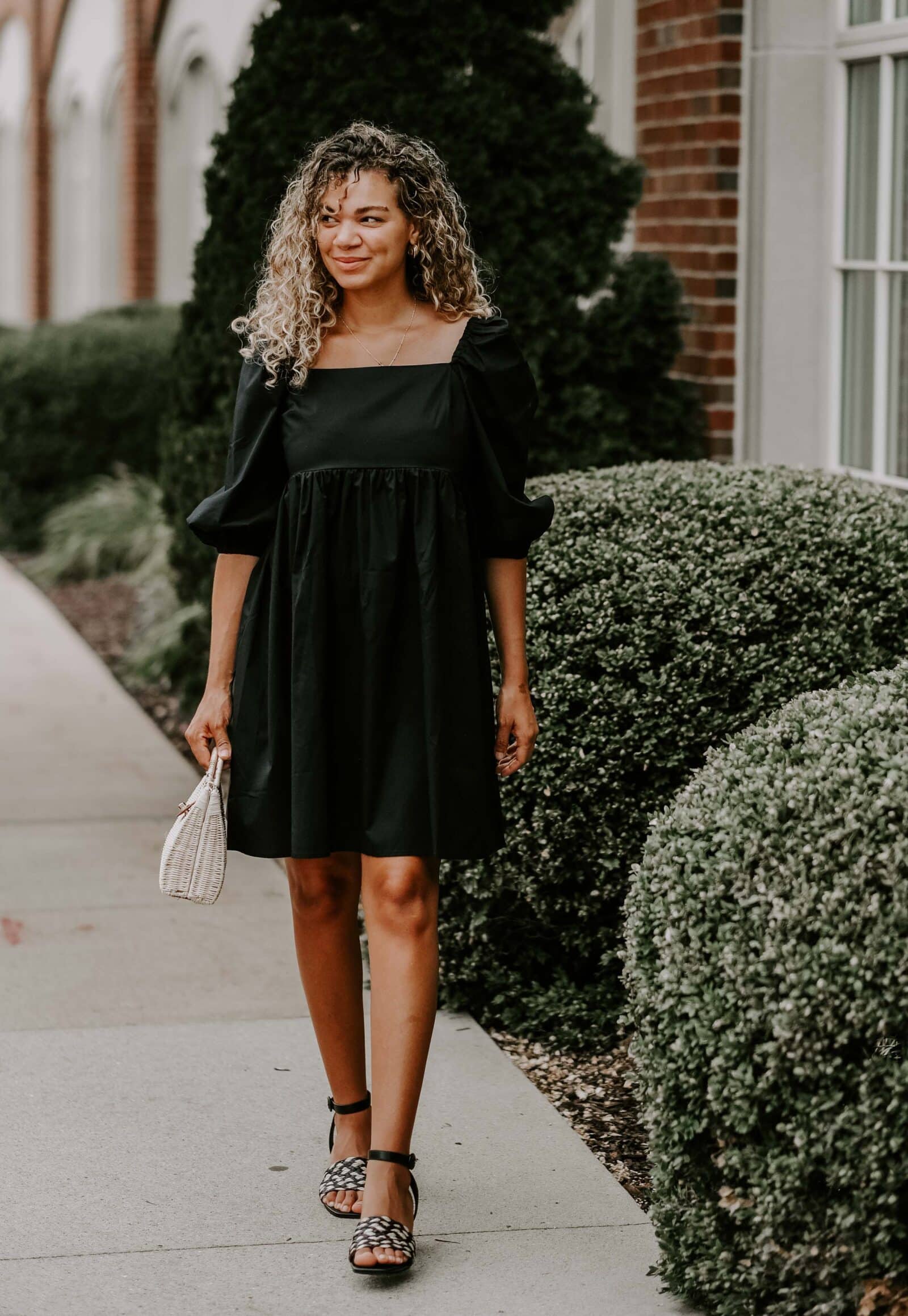 black white bandage dress AND STITCHING – Aesvs Girls Wedding Outfits Color:Black Gold African Evening Dresses