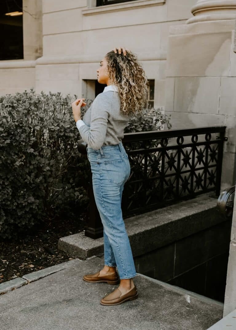 How To Wear a Sweater Over a Dress Shirt in a Chic and Classic Way MY