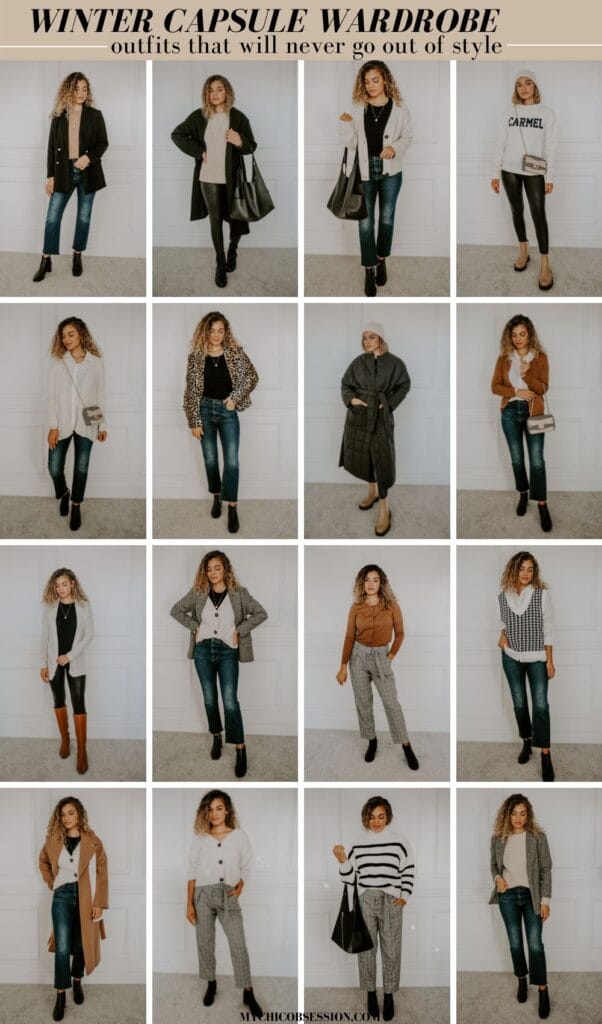 A Winter Capsule Wardrobe That Will Never Go Out of Style - MY CHIC ...