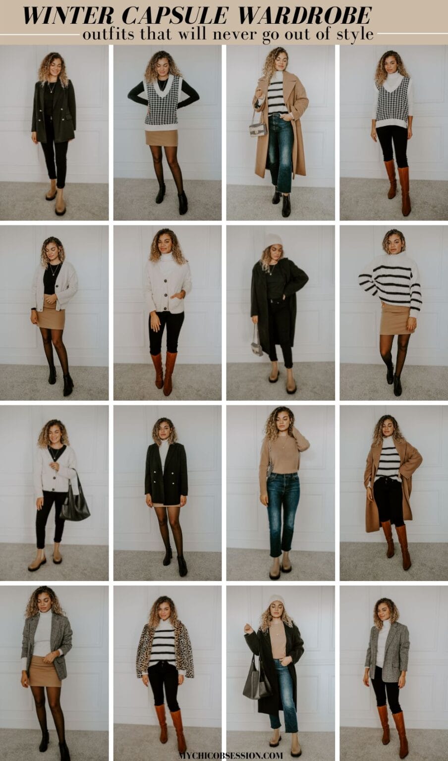 A Winter Capsule Wardrobe That Will Never Go Out of Style - MY CHIC ...