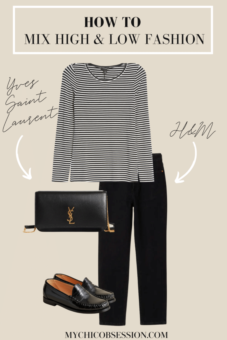 How To Mix High and Low Fashion (& Know When To Splurge and When To ...