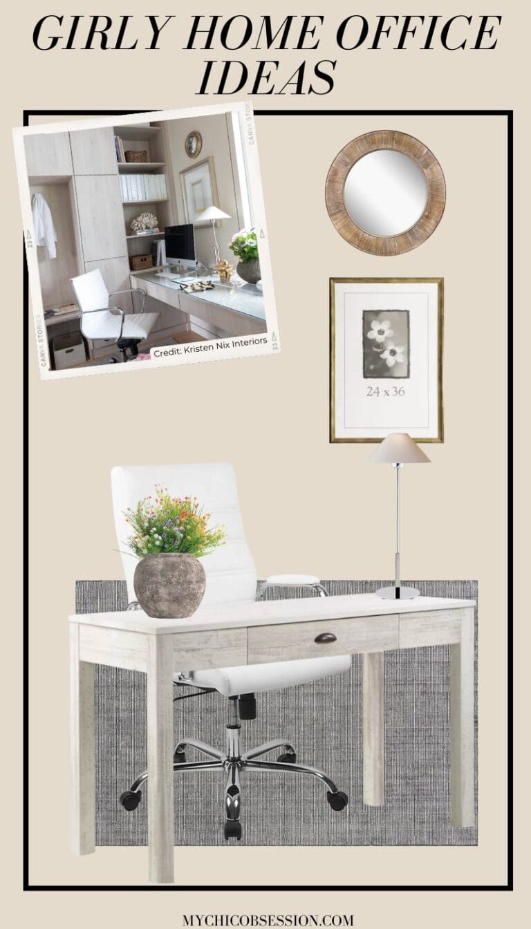 12 Designer-Approved Girly Home Office Ideas and How To Recreate Them ...