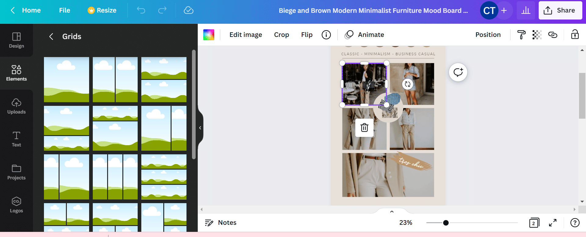 A Step-By-Step Guide on How to Create a Mood Board on Canva To Make ...
