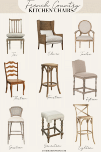 18 French Country Kitchen Chairs That Will Instantly Give Your Space a ...