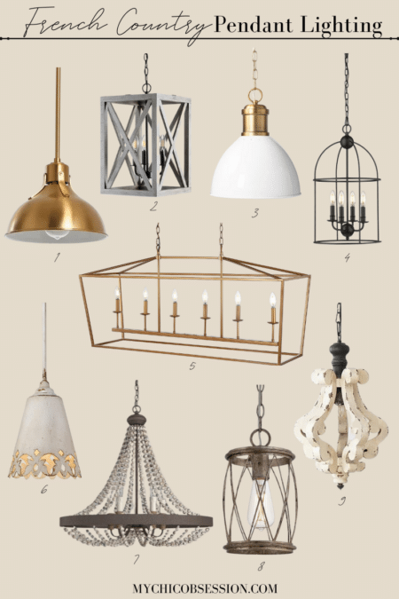 18 Beautiful French Country Pendant Lighting Ideas for Your Home - MY ...