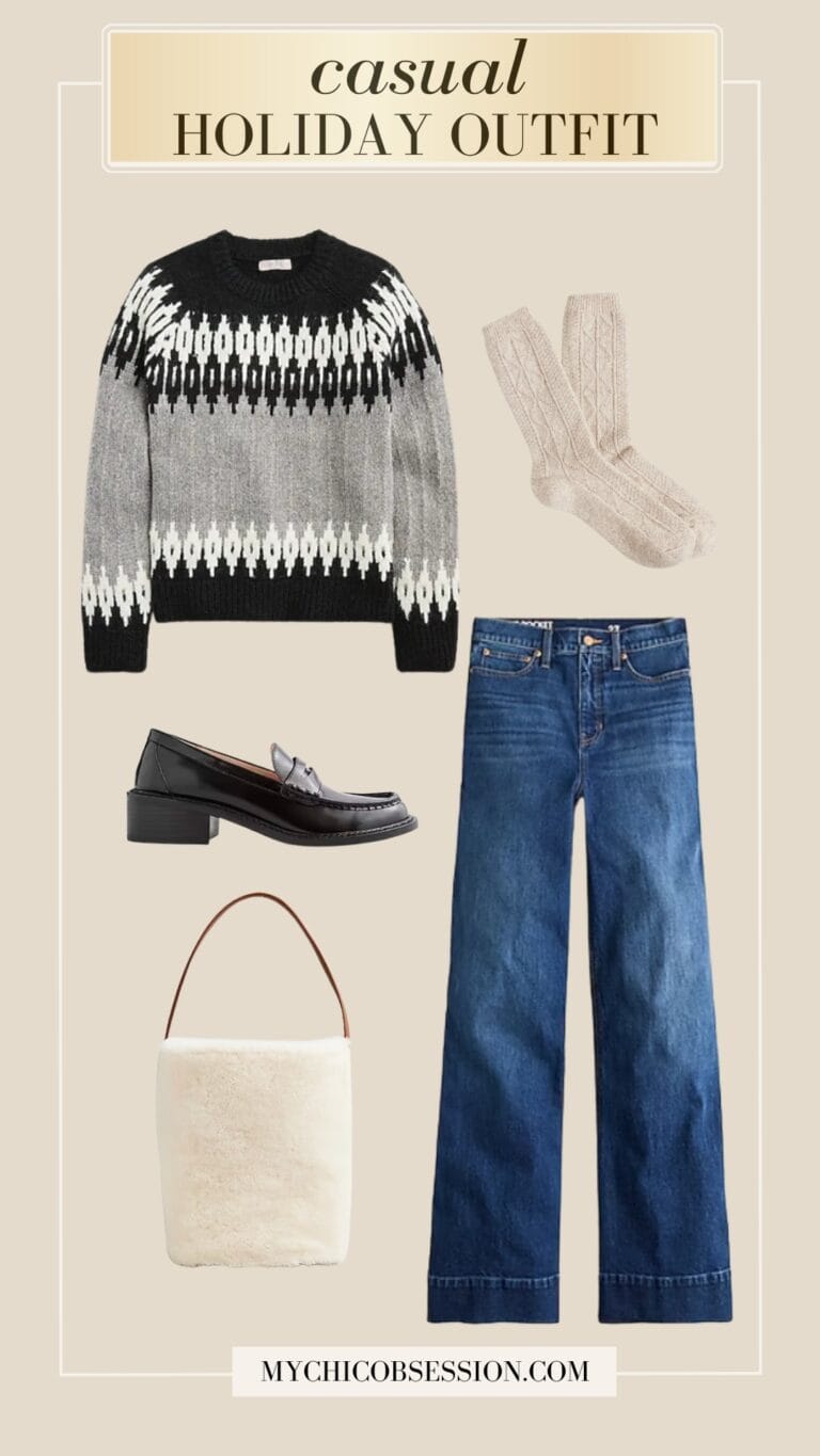 casual holiday outfit