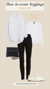How to Wear Leggings for Women Over 50: Outfit Ideas - MY CHIC OBSESSION
