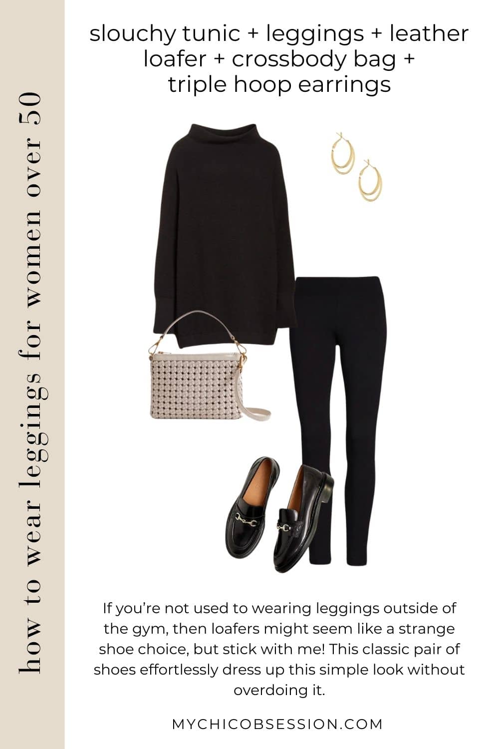 How to Wear Leggings for Women Over 50: Outfit Ideas - MY CHIC OBSESSION