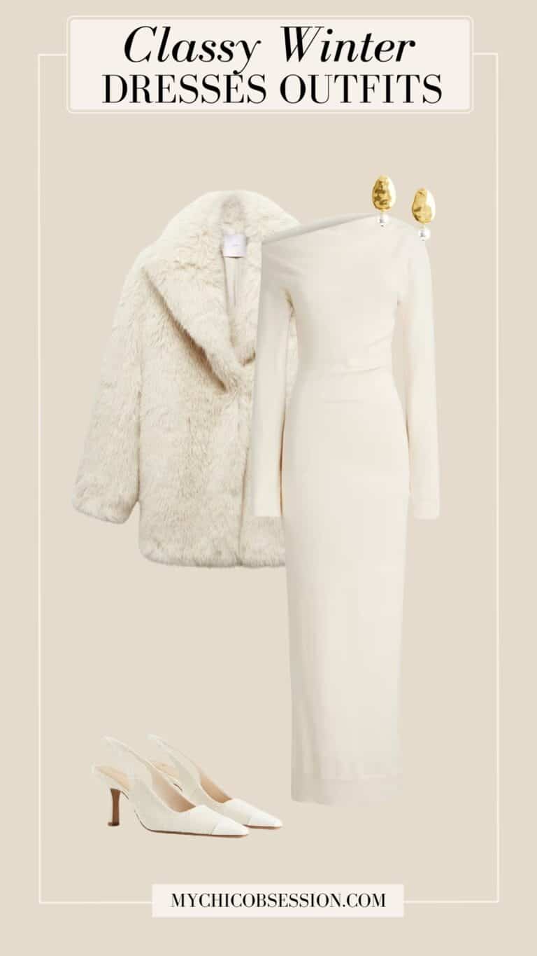 classy winter dresses outfits