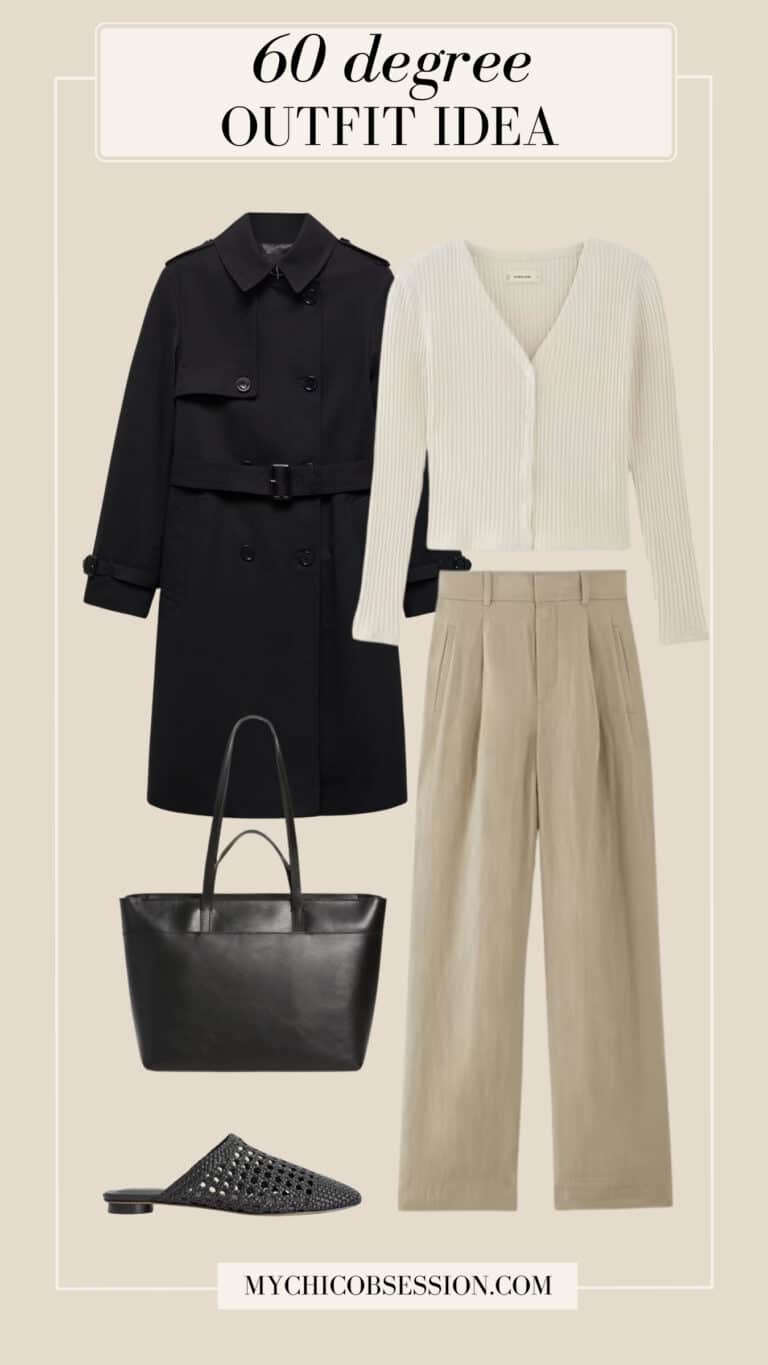 60-Degree Weather Outfits: Striking the Perfect Balance - MY CHIC OBSESSION