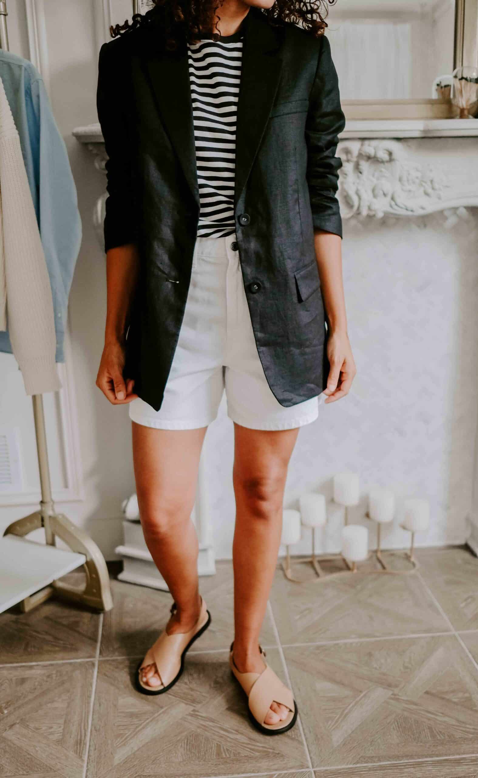 linen blazer