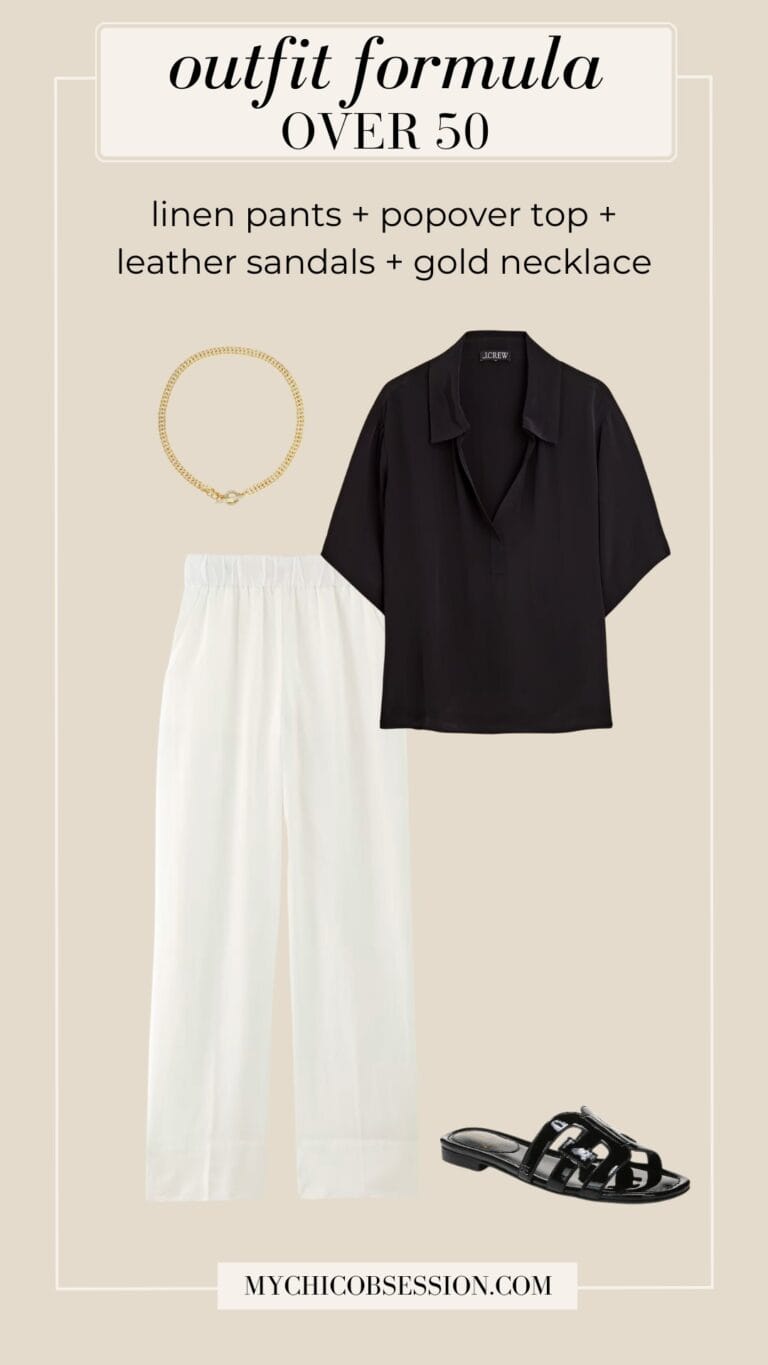How to Dress Over 50 in a Chic Way: Style Tips & Outfits - MY CHIC ...