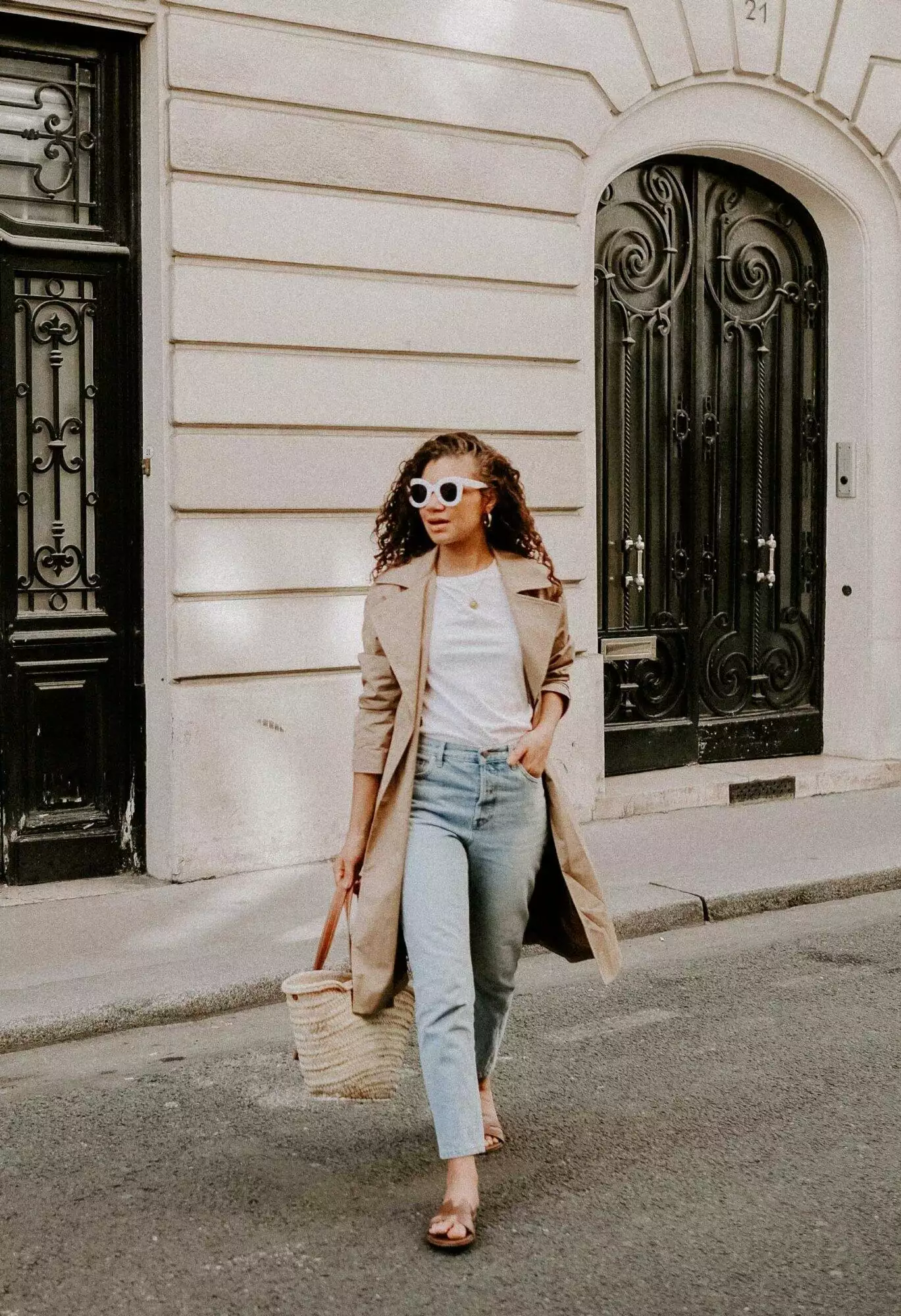 Trench and Denim Style