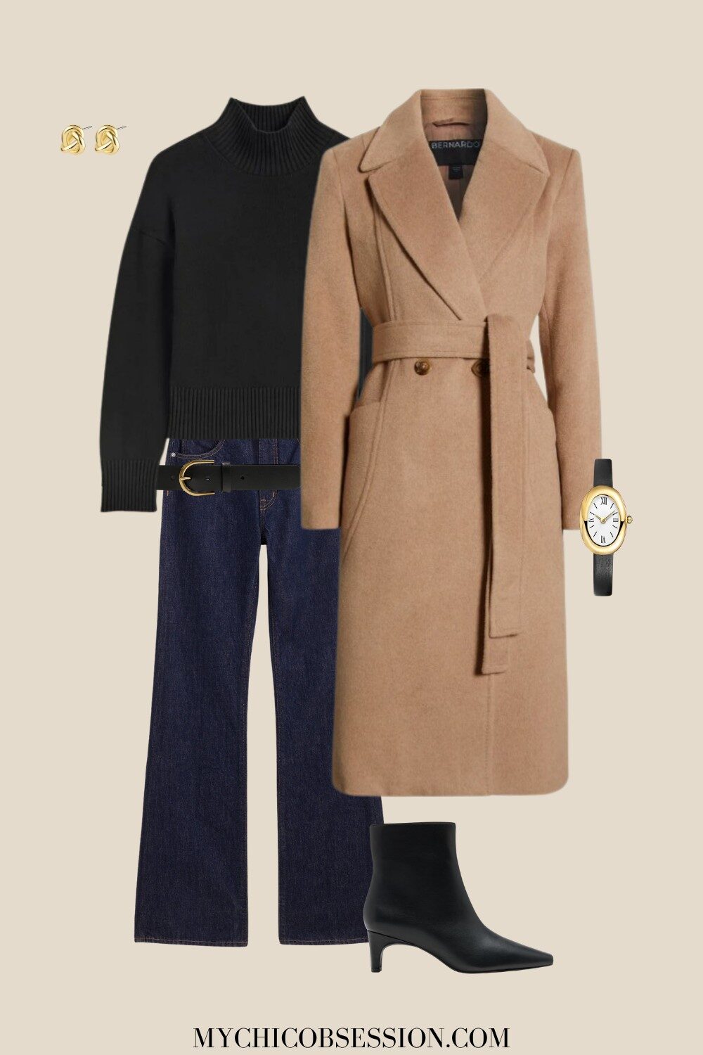 fall to winter transition outfit