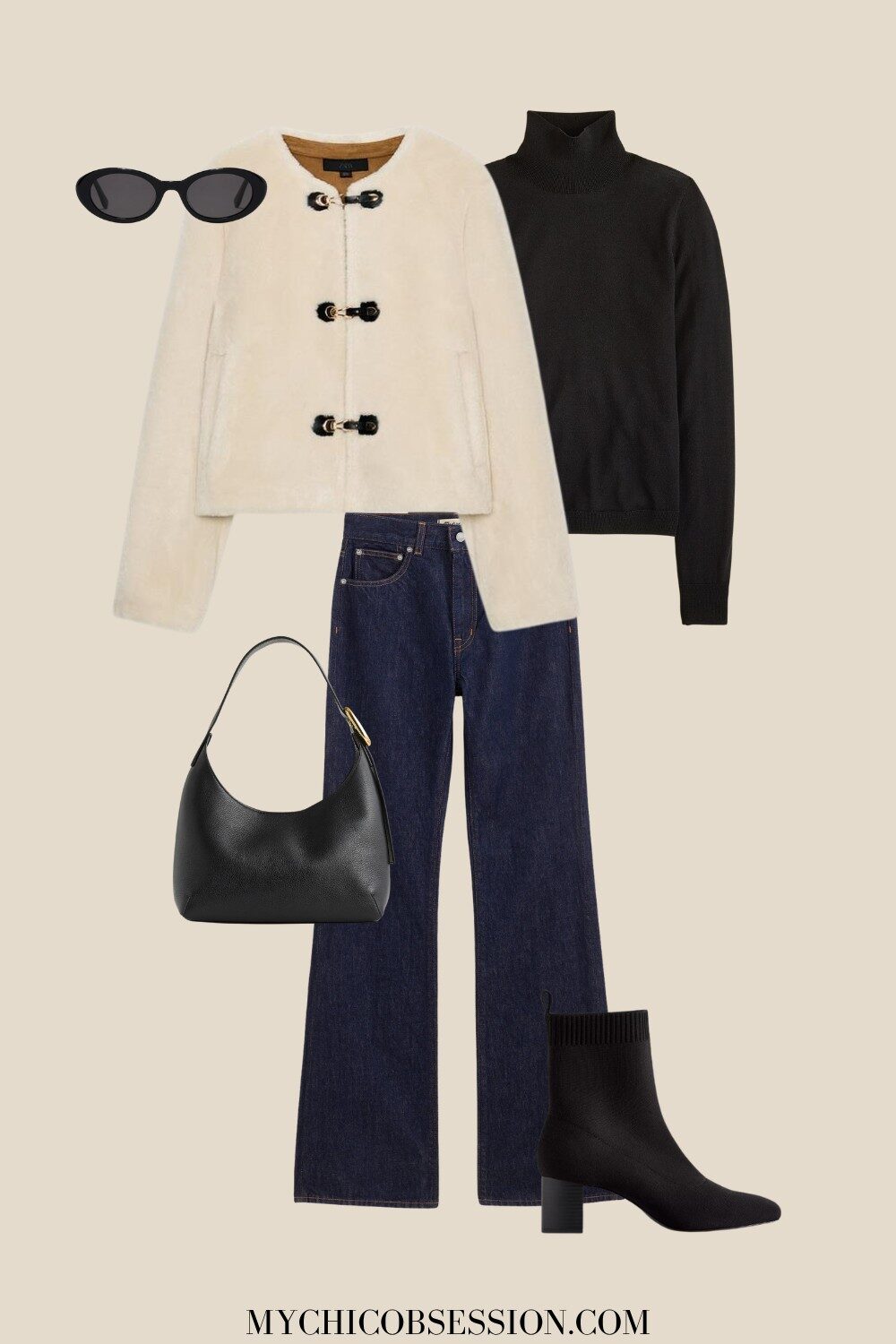 fall to winter transition outfit