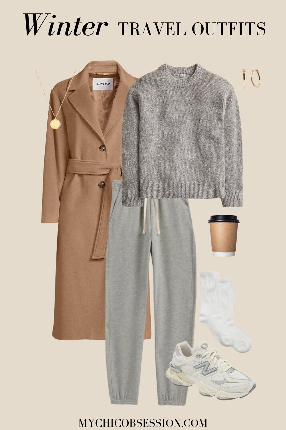winter travel outfits
