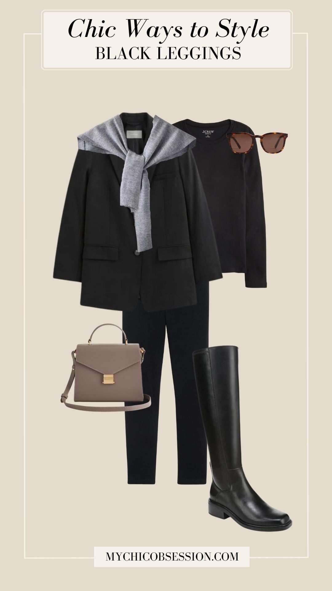 black leggings outfit