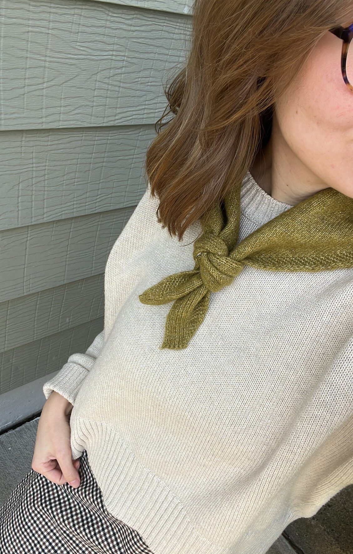 triangle scarf