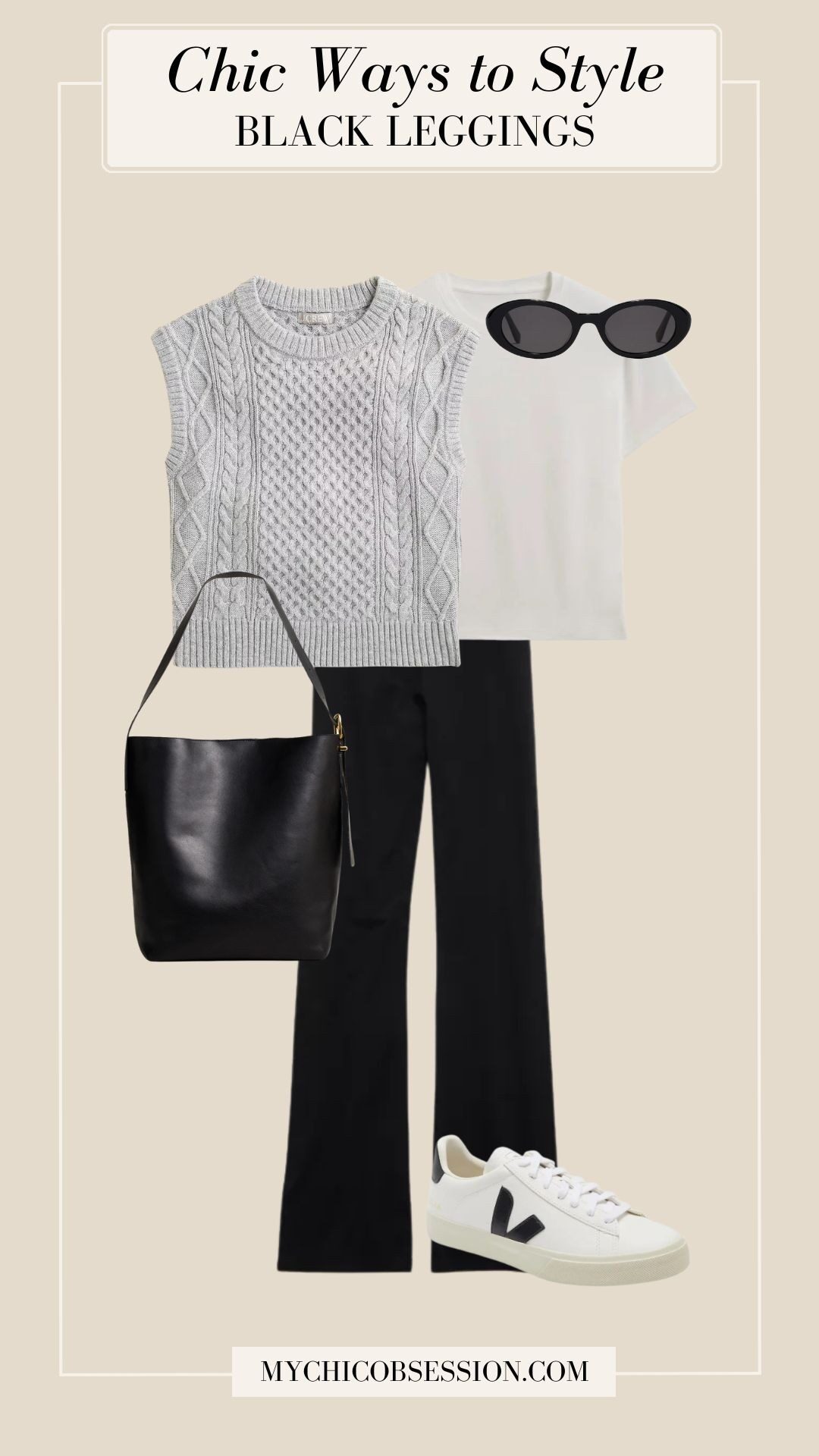 black leggings outfit