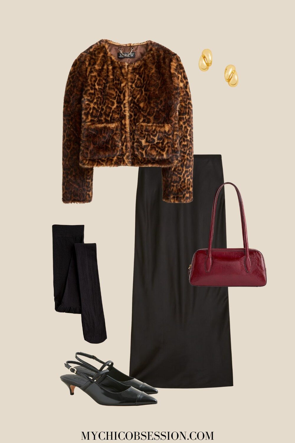 dress warm for winter - interesting coat