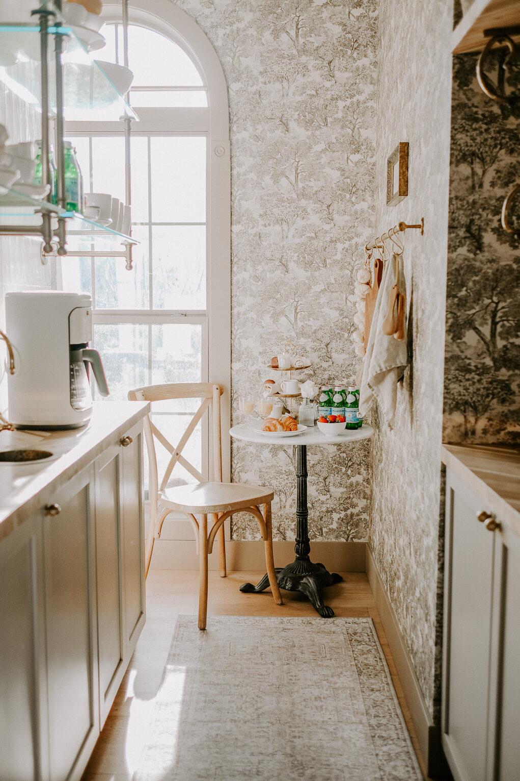 parisian bistro european pantry kitchen inspo