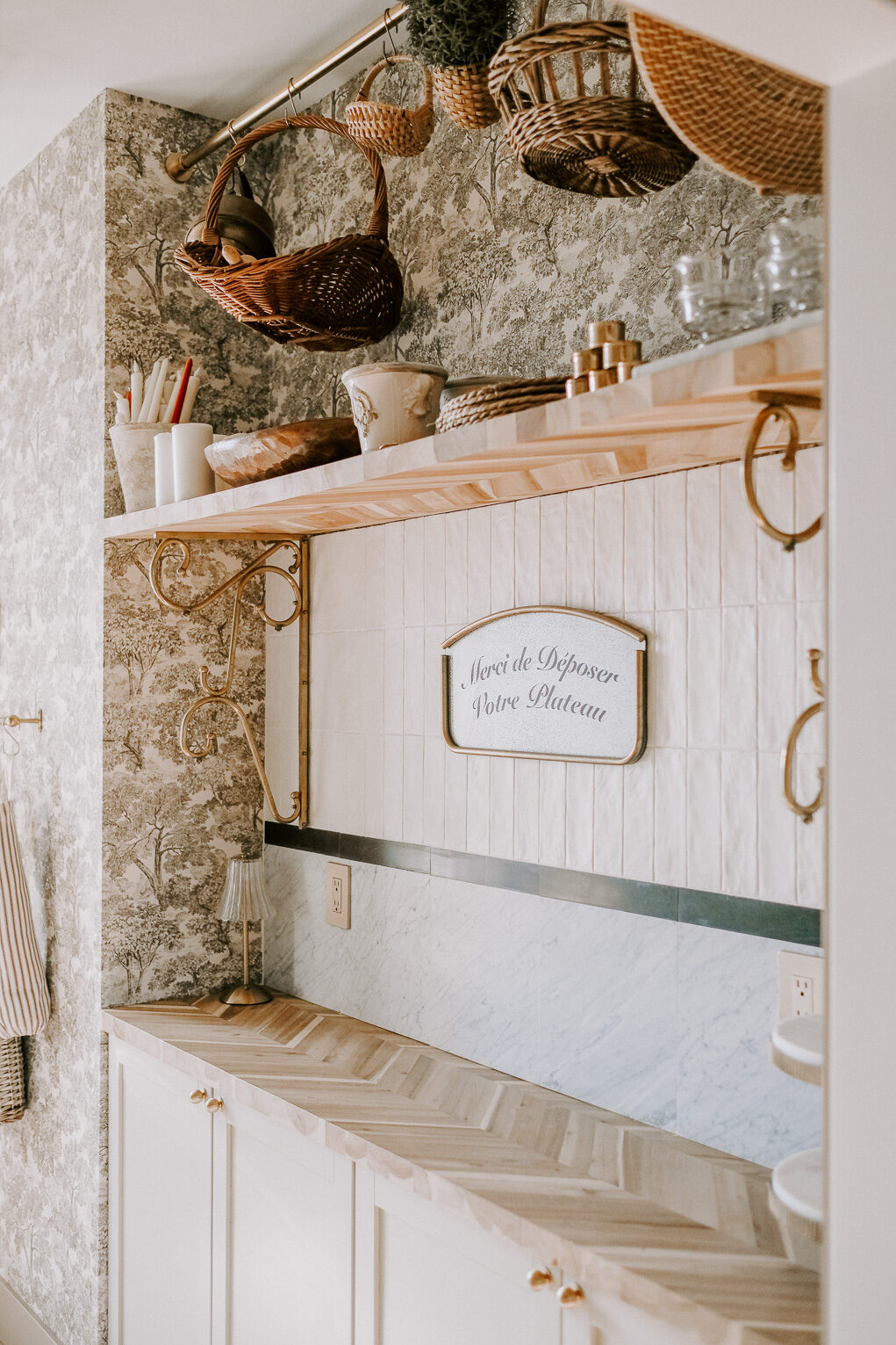parisian bistro european pantry kitchen inspo