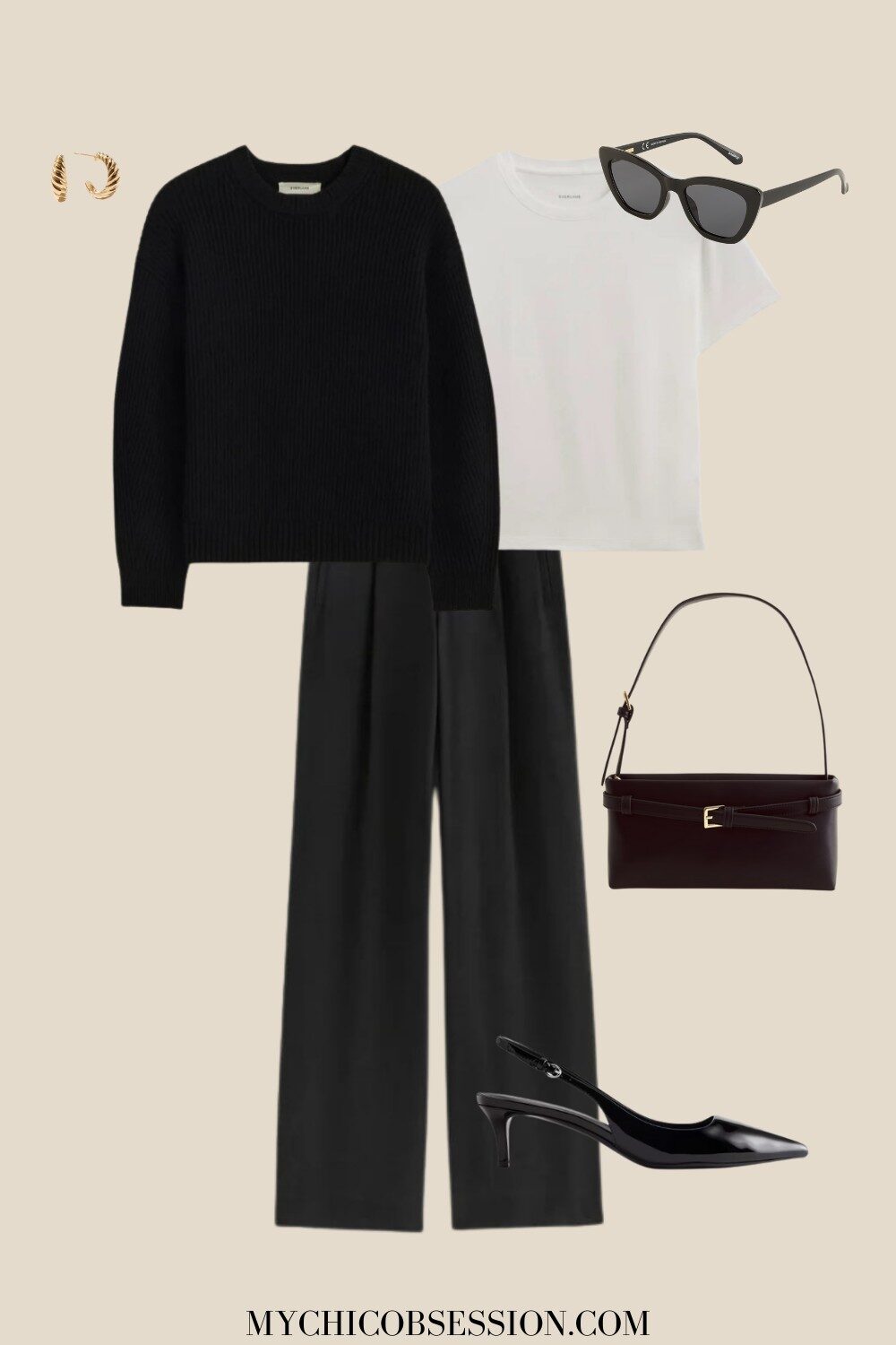 monochromatic outfit - dress expensive