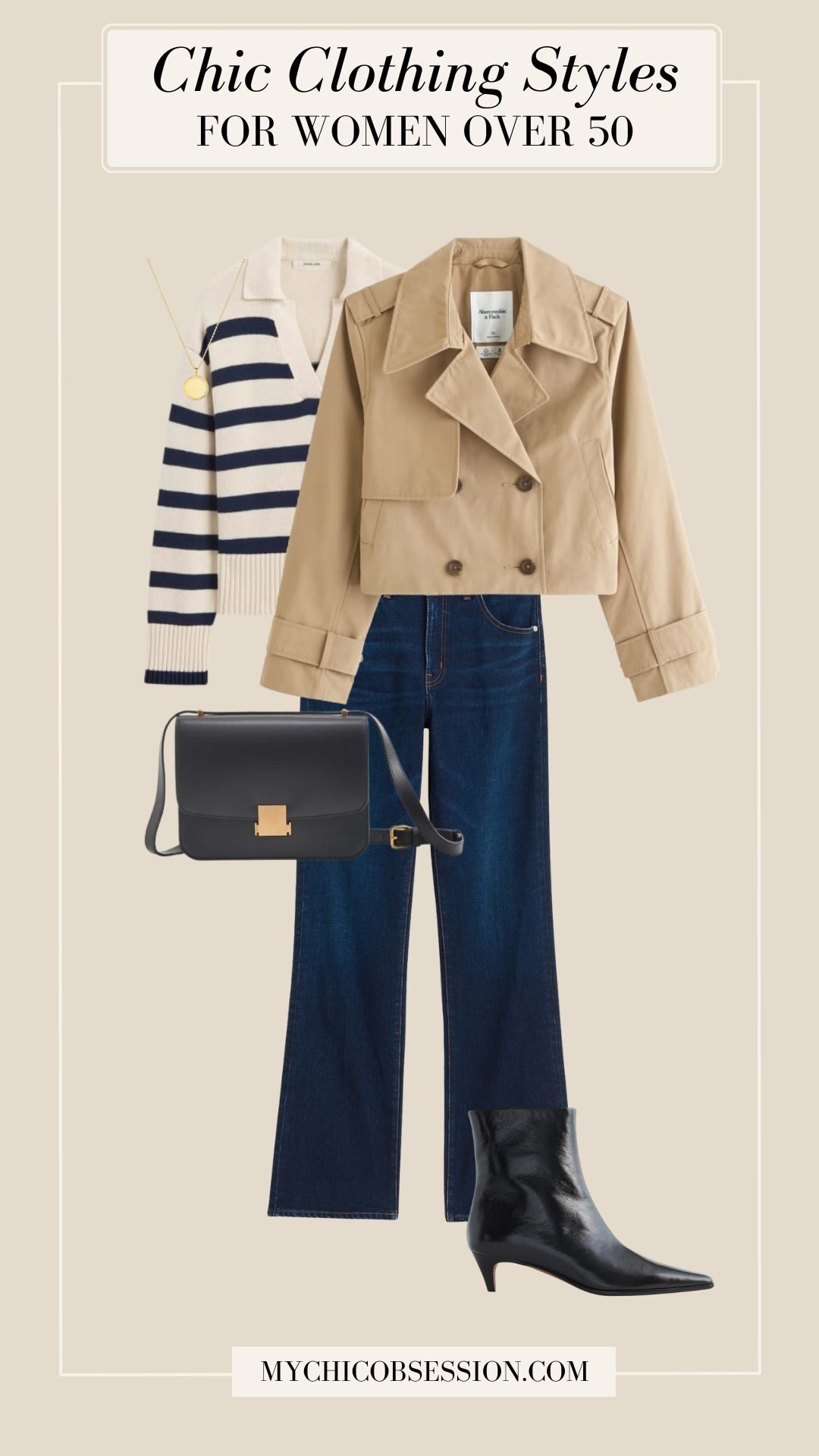 dark-wash jeans - over 50 clothing styles