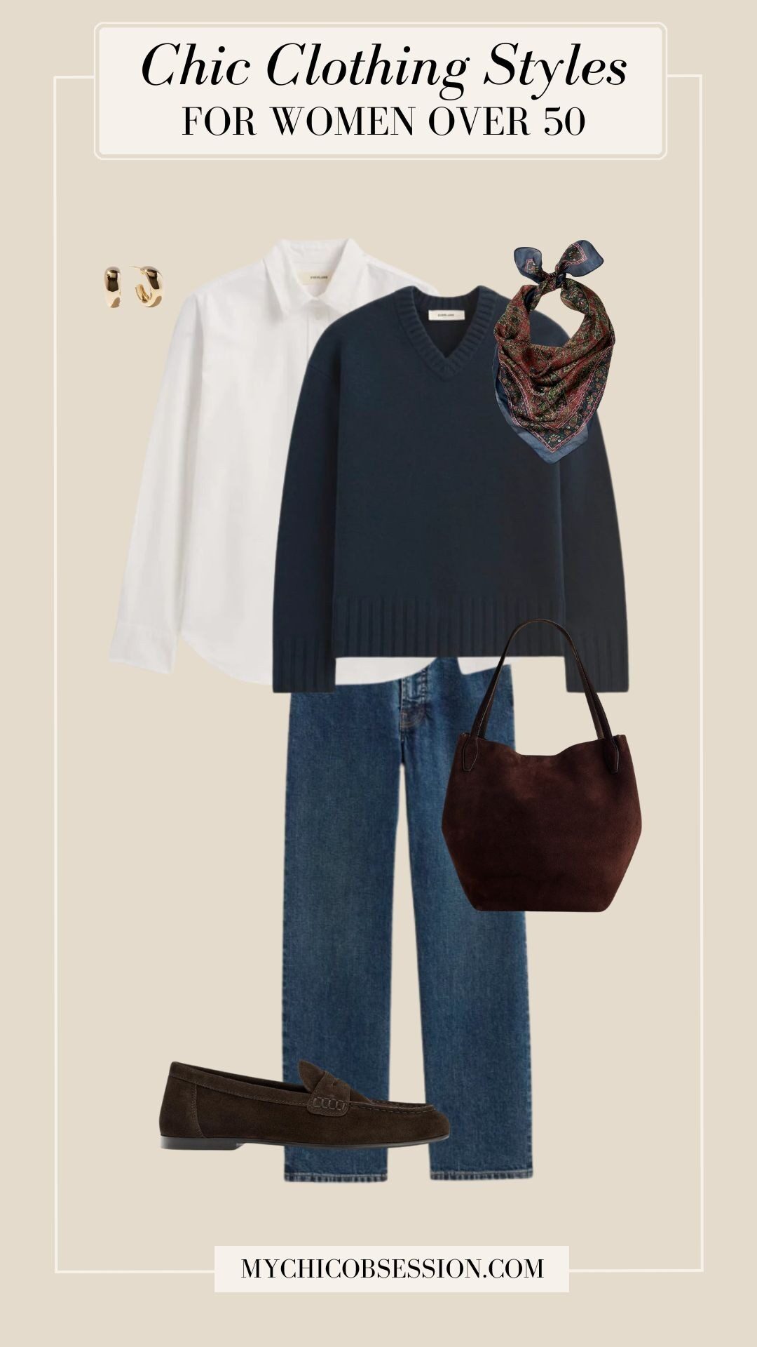 crisp white shirt - over 50 clothing styles