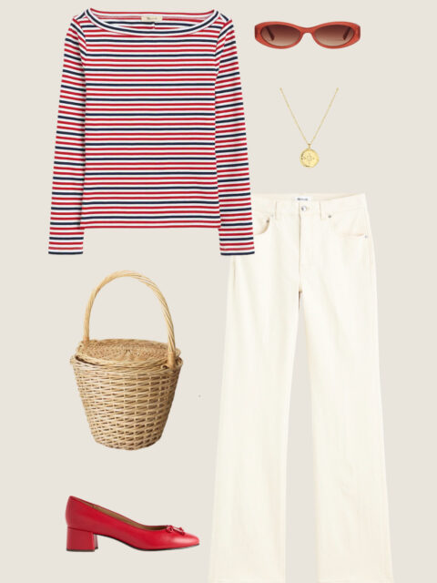 french spring outfit