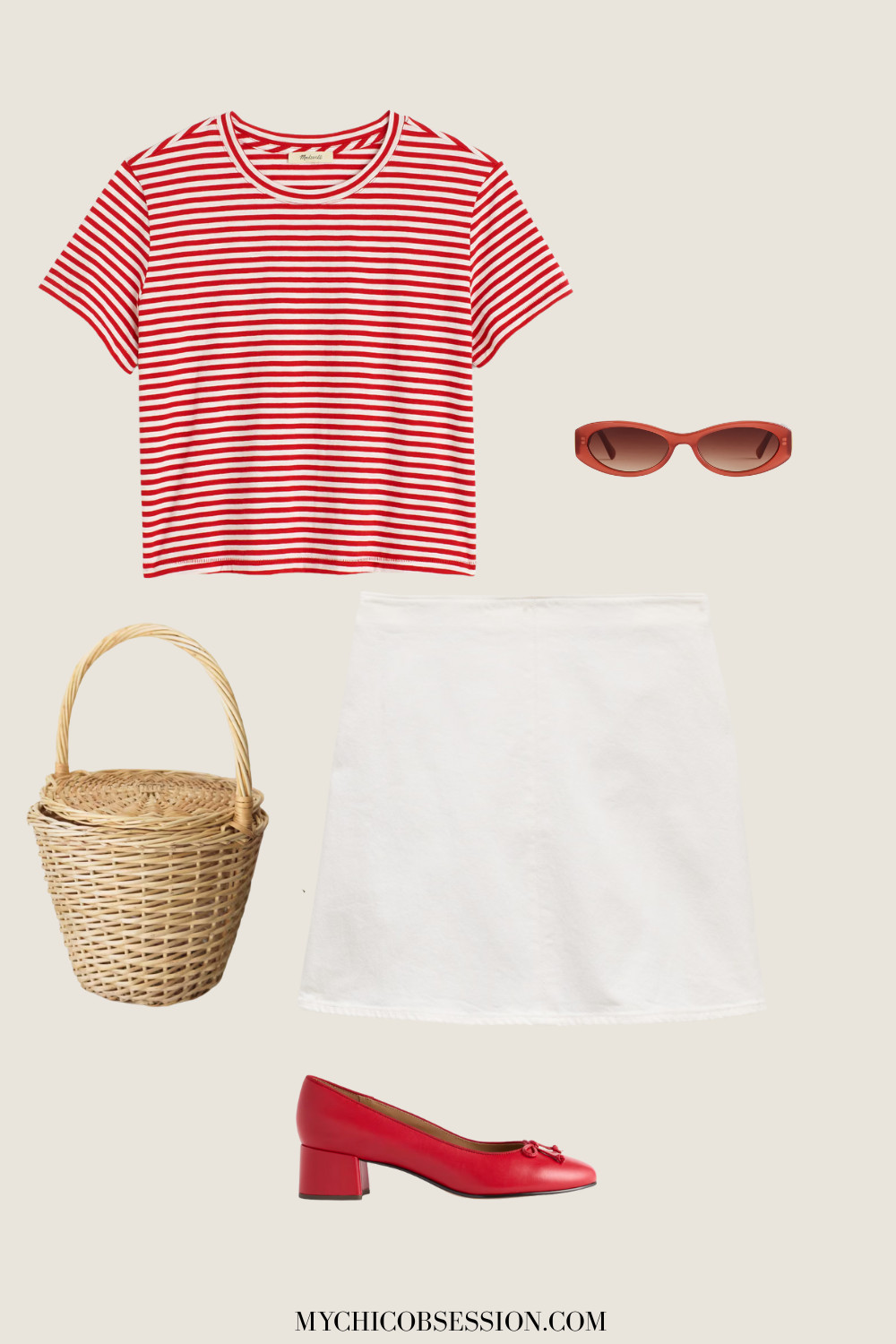 french spring outfit
