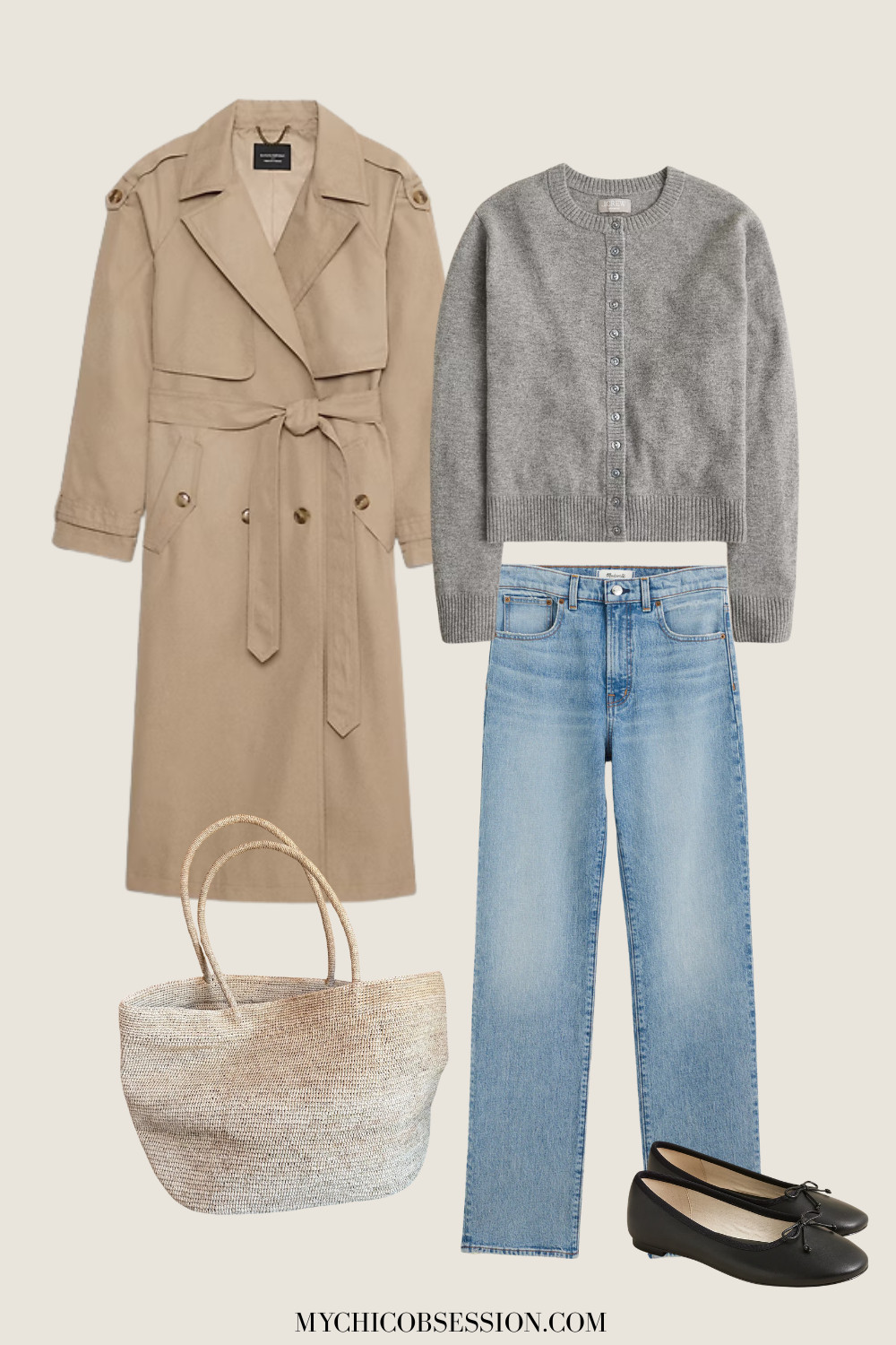 french spring outfit