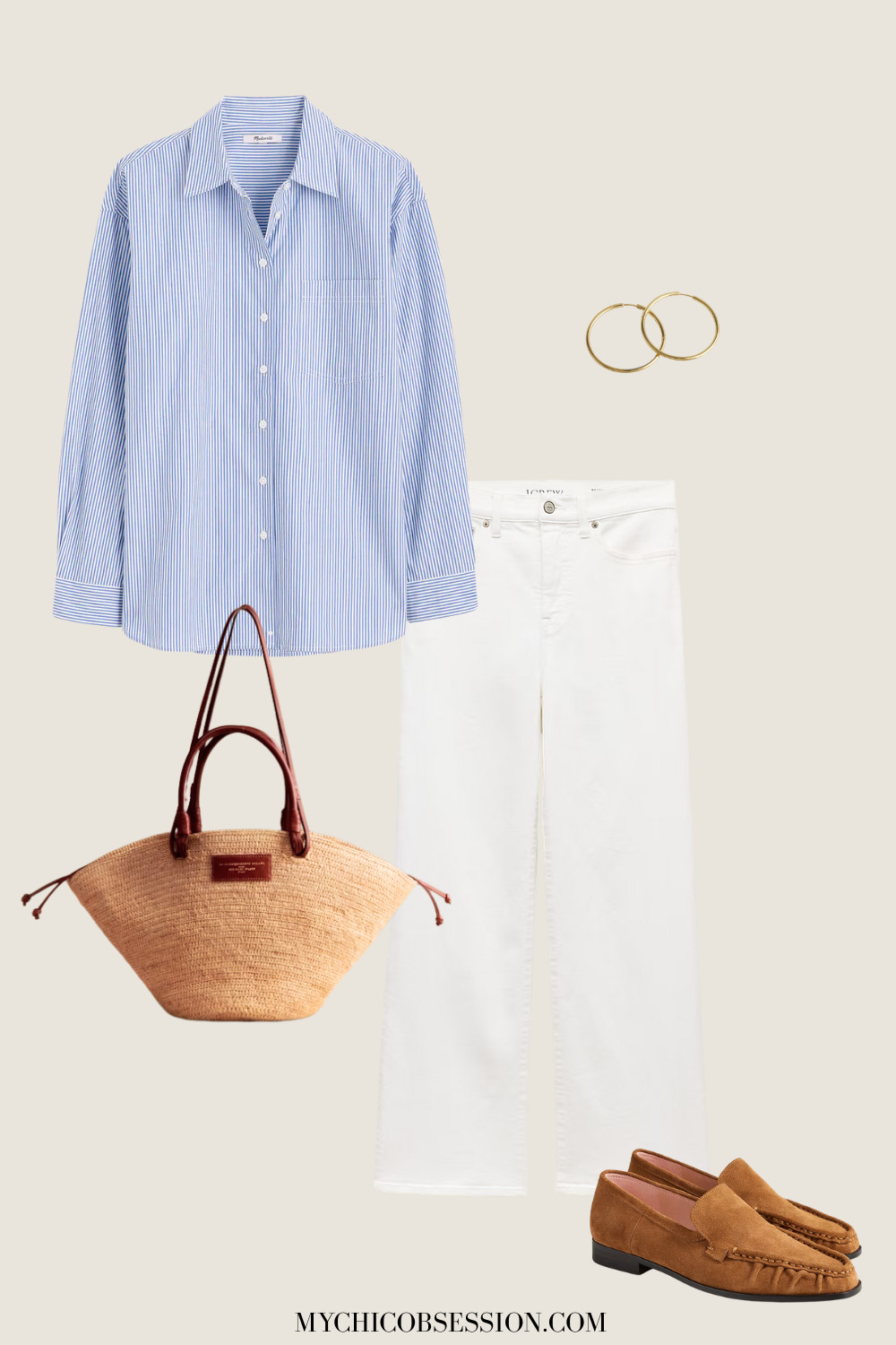 french spring outfit