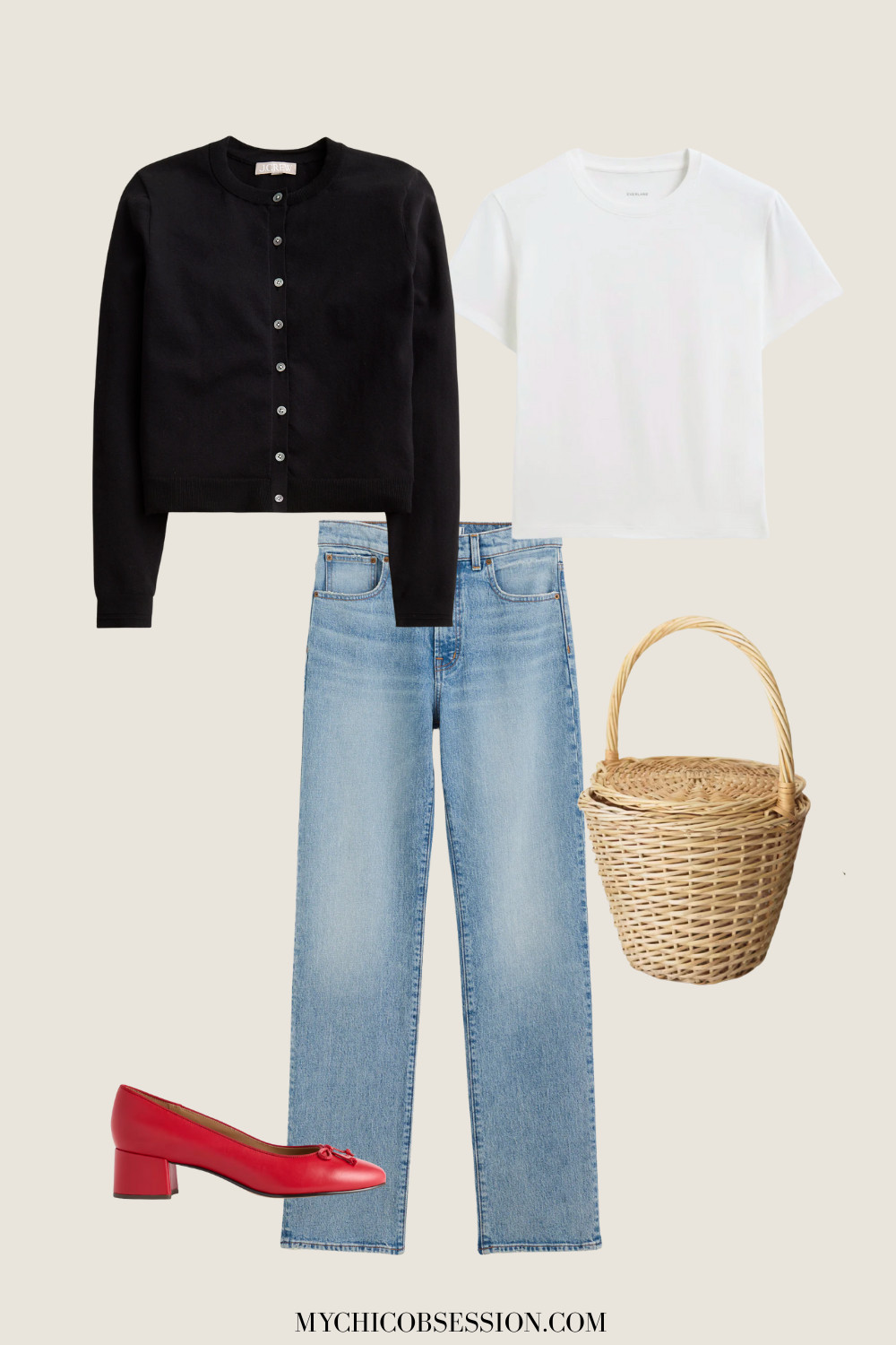 french spring outfit