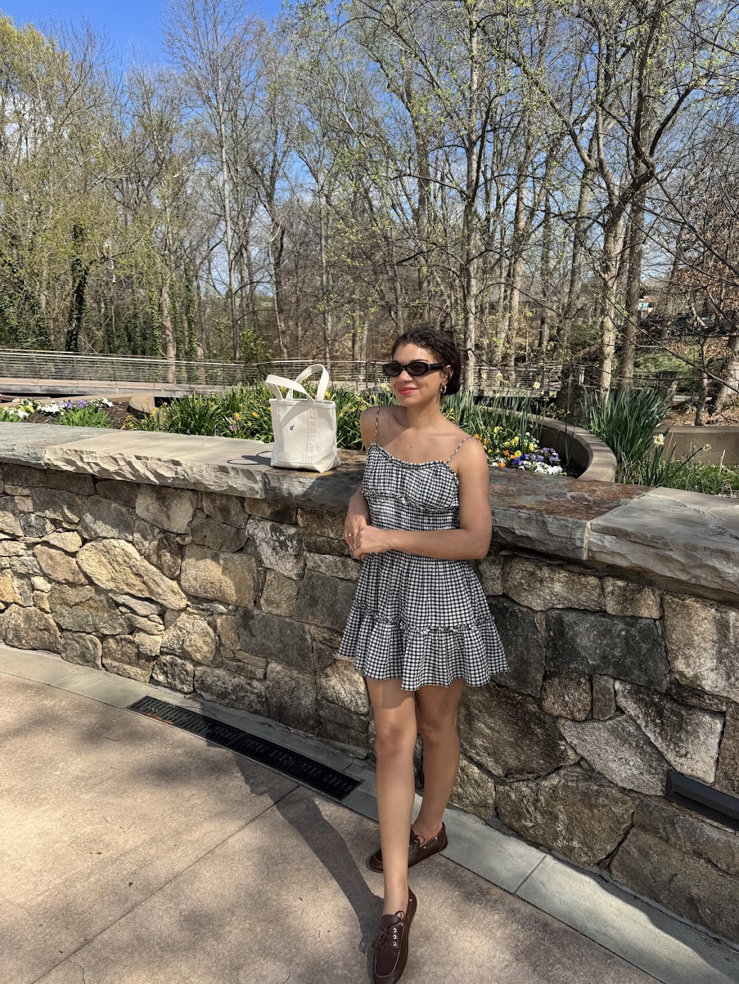 gingham dress