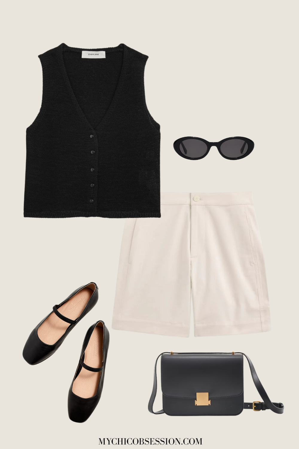 french warm weather outfit