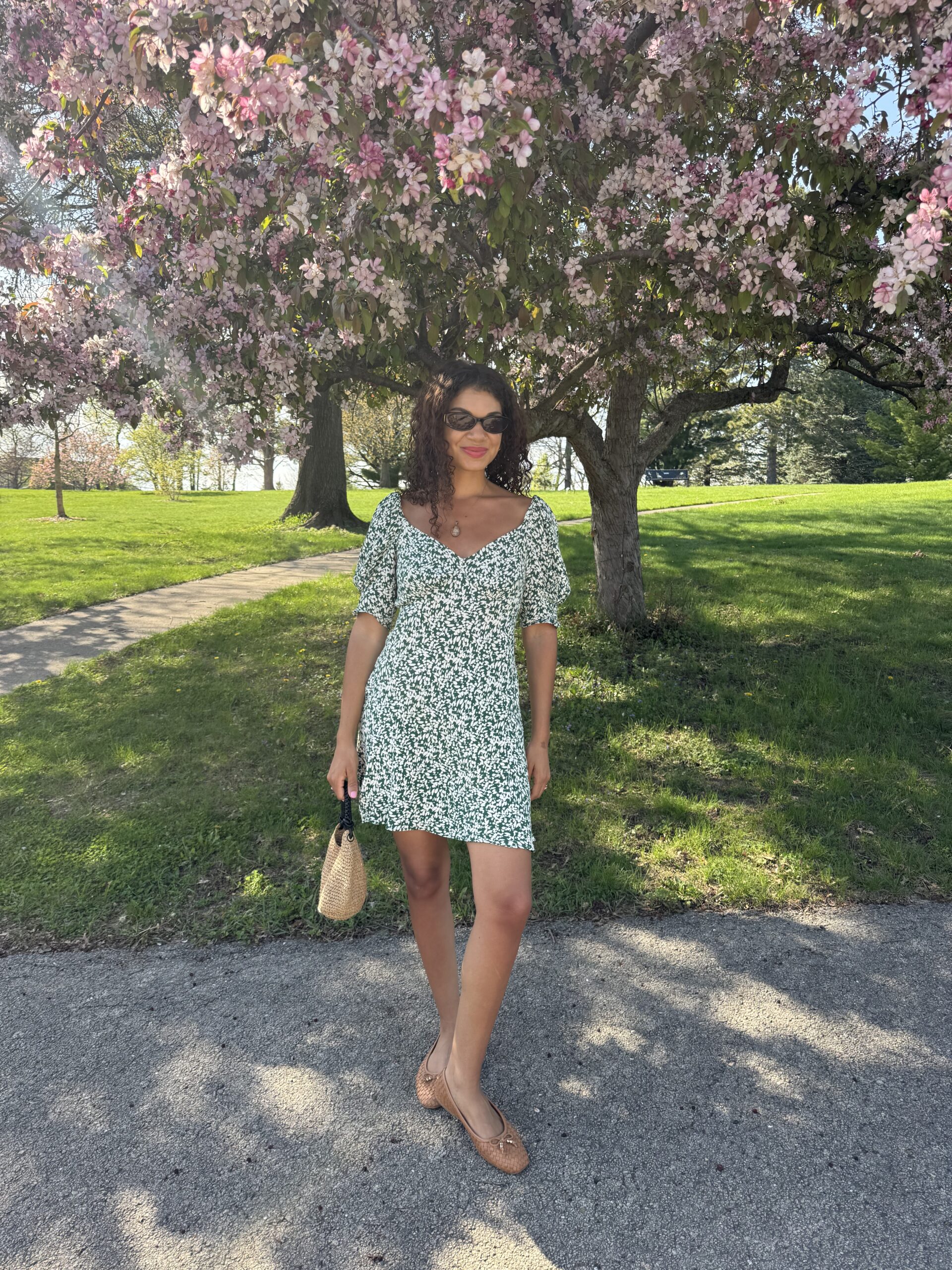 spring dress outfit