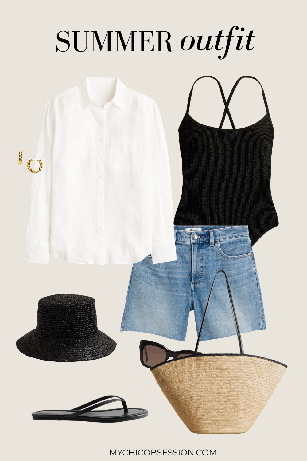 summer outfit combo