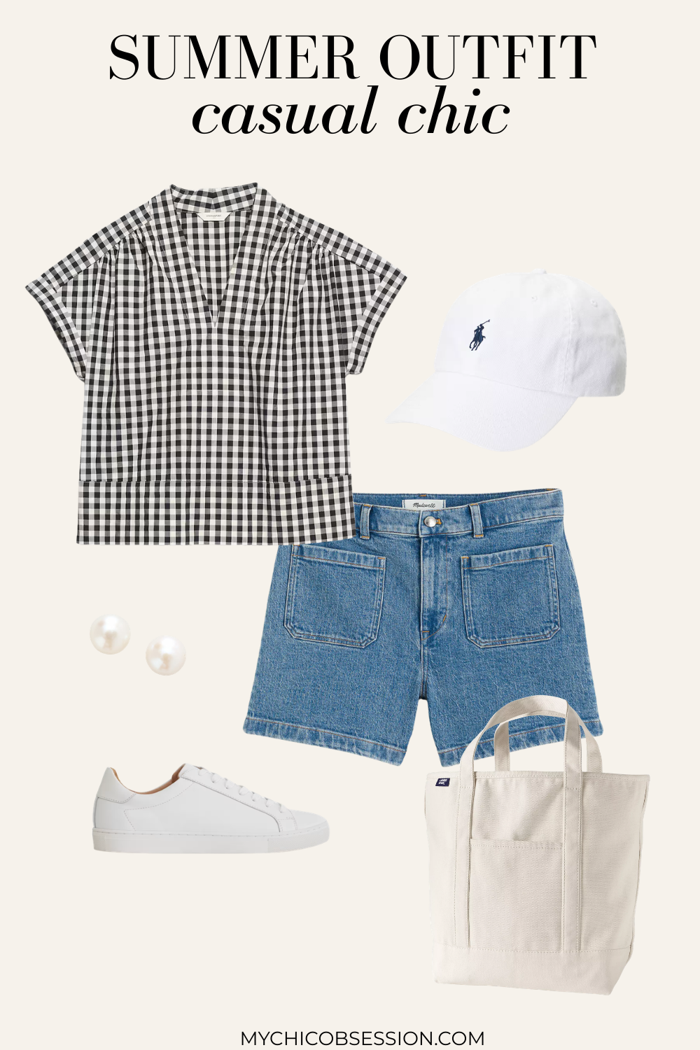 summer outfit casual chic