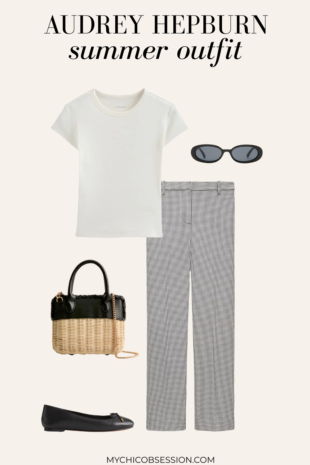audrey hepburn summer outfit