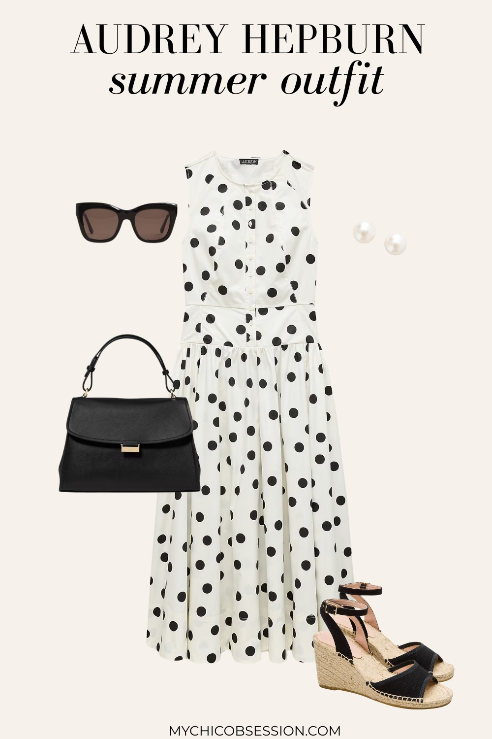 audrey hepburn summer outfit