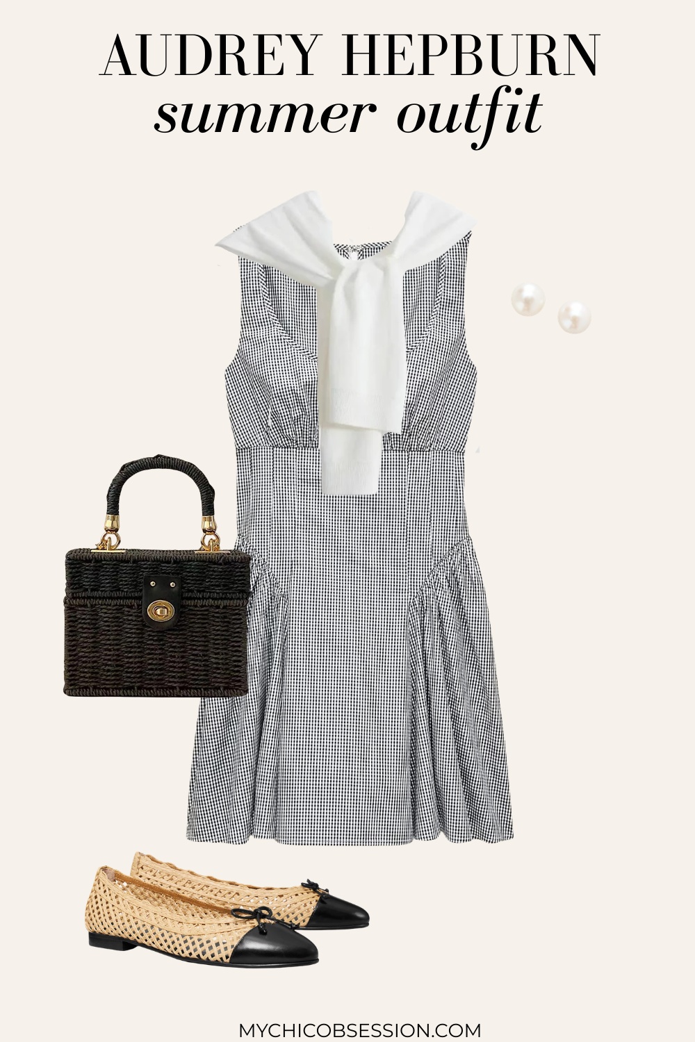 audrey hepburn summer outfit
