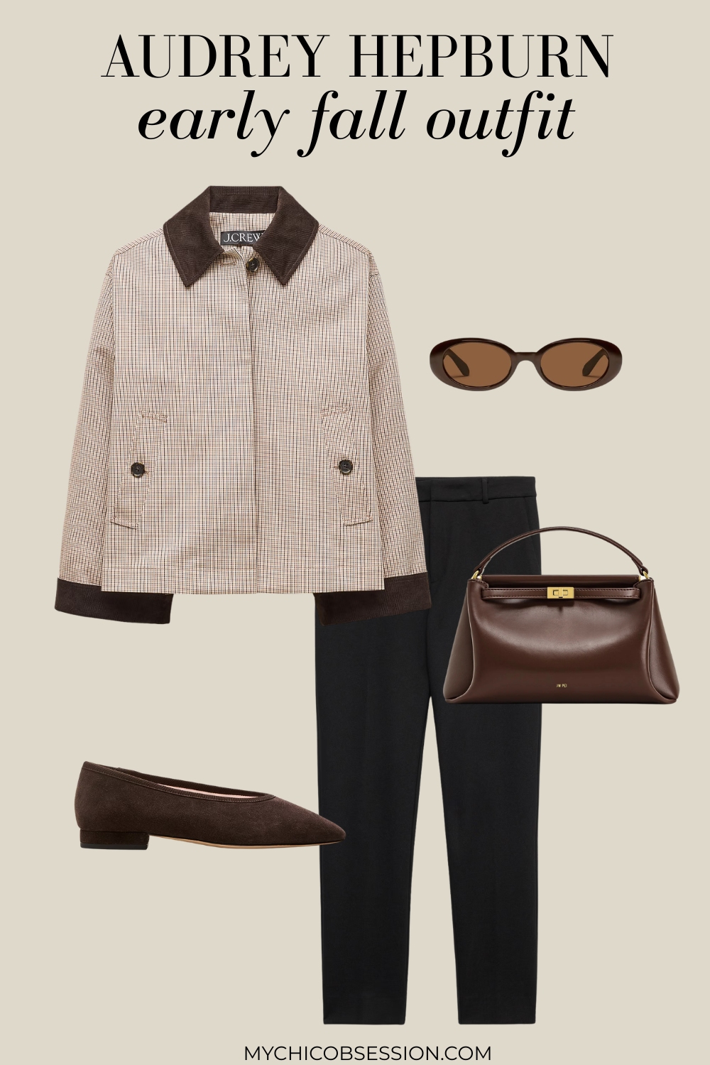 audrey hepburn early fall outfit