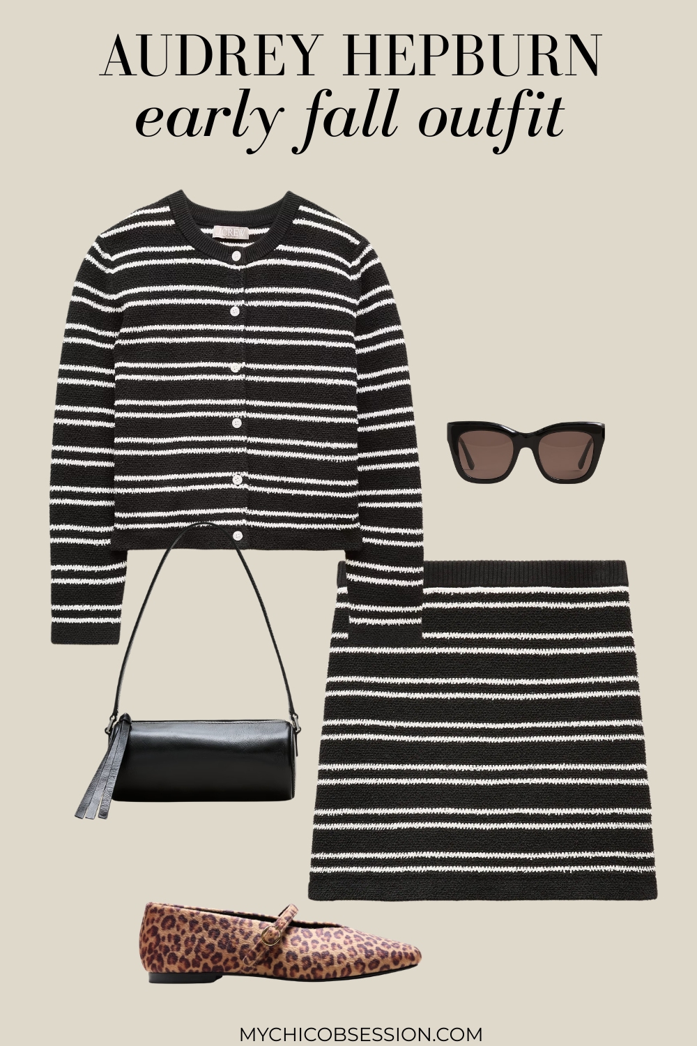 audrey hepburn early fall outfit