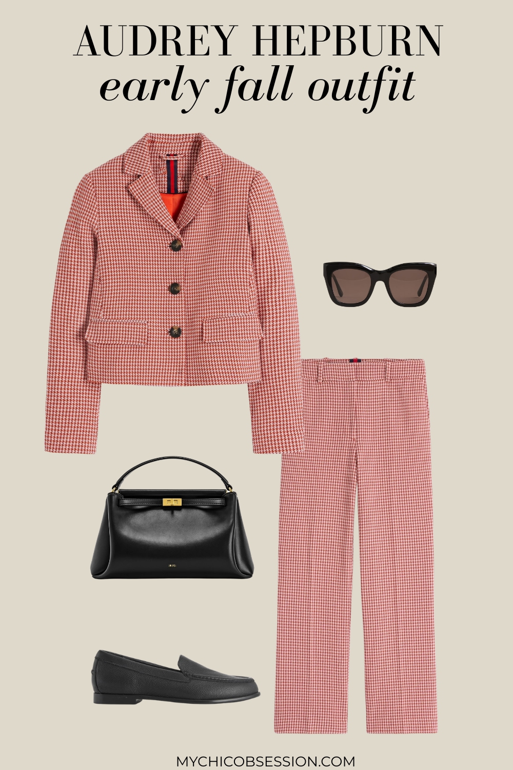 audrey hepburn early fall outfit