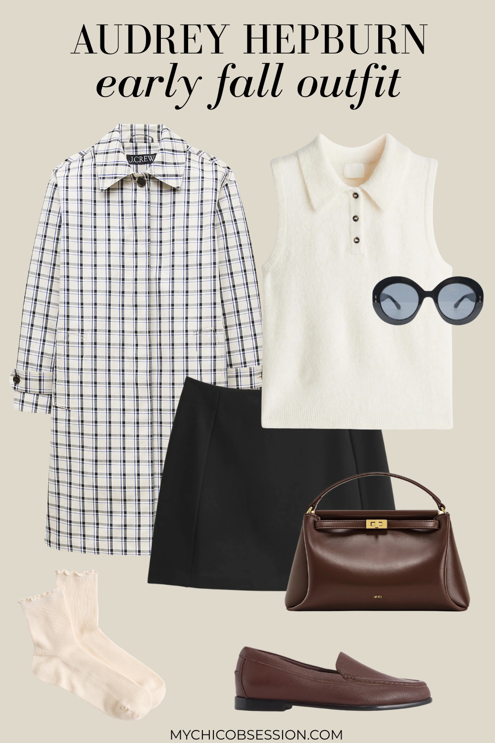 audrey hepburn early fall outfit