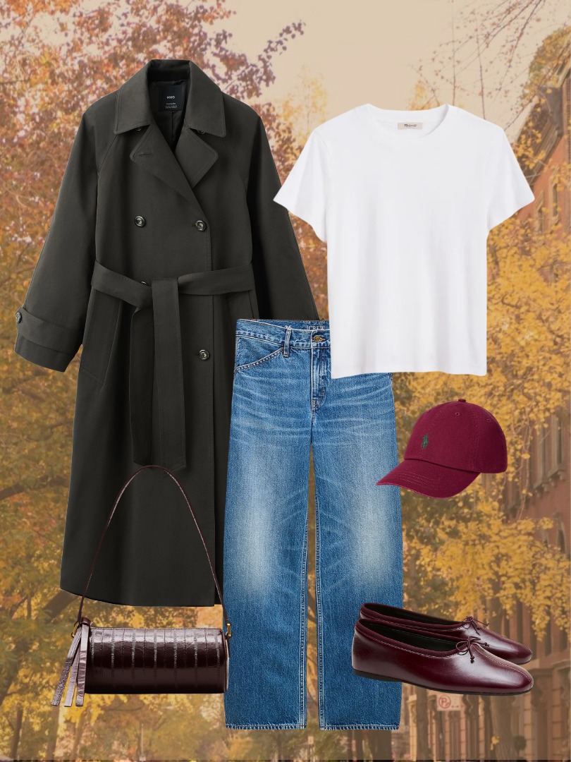 fall color outfit for nyc